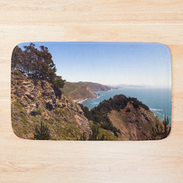 Item preview, View of coast from Muir Beach overlook in Muir Beach, California designed and sold by OrcaNature.