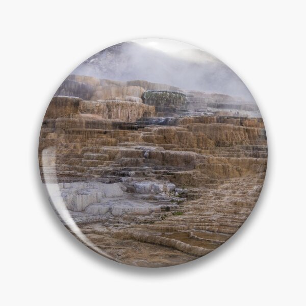 Item preview, Mammoth Terraces at Mammoth Hot Springs, Yellowstone National Park Wyoming designed and sold by SafariByMarisa.