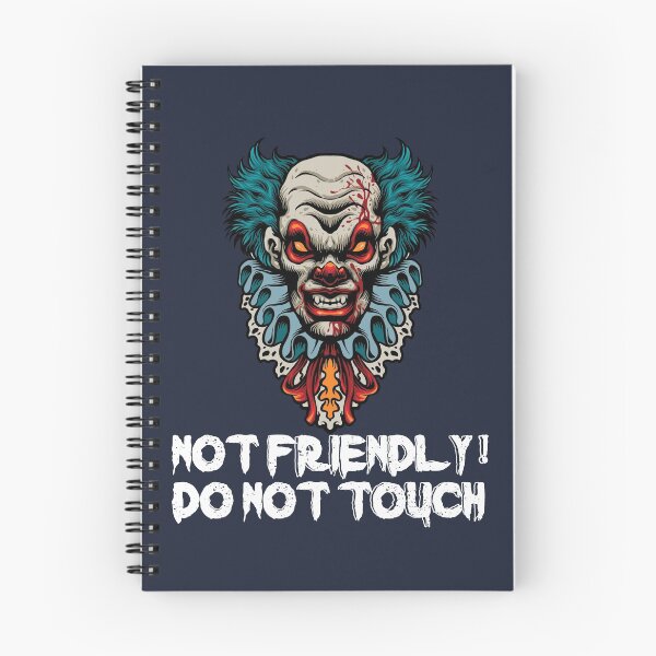 Item preview, Not Friendly Do Not Touch - Social Distancing Scary Clown Design Gift Idea For Halloween designed and sold by Prince - Bestseller ★★★★★.