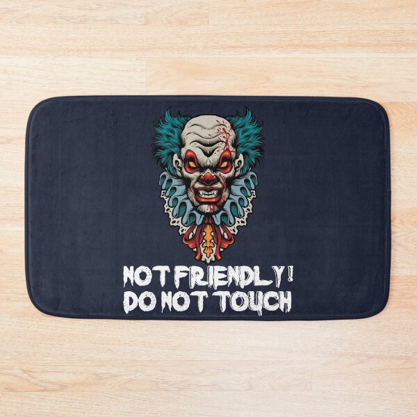 Item preview, Not Friendly Do Not Touch - Social Distancing Scary Clown Design Gift Idea For Halloween designed and sold by Prince - Bestseller ★★★★★.
