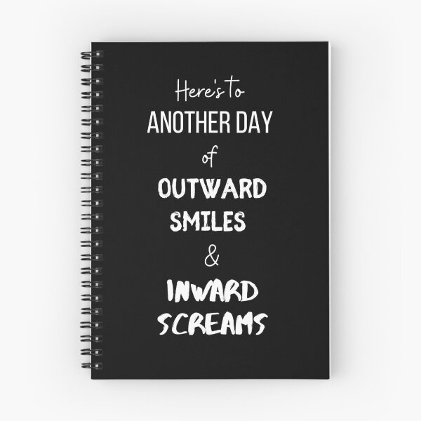 Item preview, Another Day of Inward Screams - Funny Work Office Meeting Humor designed and sold by Witfulwisdom.