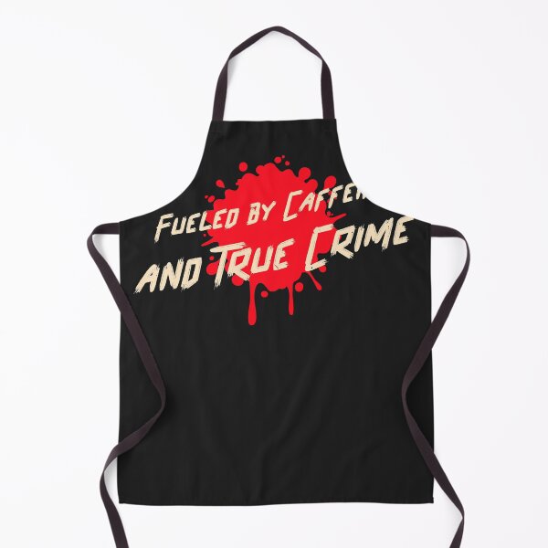 Item preview, Fueled by caffeine and True Crime designed and sold by ComedyQuotes.