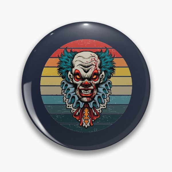 Item preview, Not Friendly Do Not Touch - Social Distancing Retro Vintage Sunset Scary Clown Design Gift Idea For Halloween designed and sold by Prince - Bestseller ★★★★★.