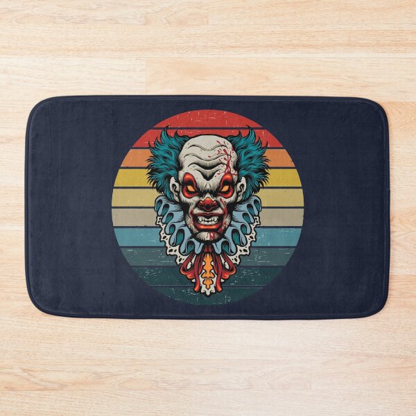 Item preview, Not Friendly Do Not Touch - Social Distancing Retro Vintage Sunset Scary Clown Design Gift Idea For Halloween designed and sold by Prince - Bestseller ★★★★★.
