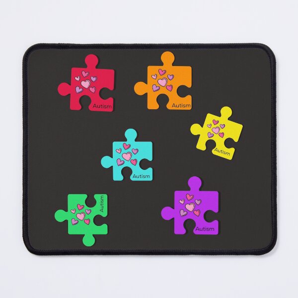 Item preview, Autism puzzle piece designed and sold by firegalaxy.