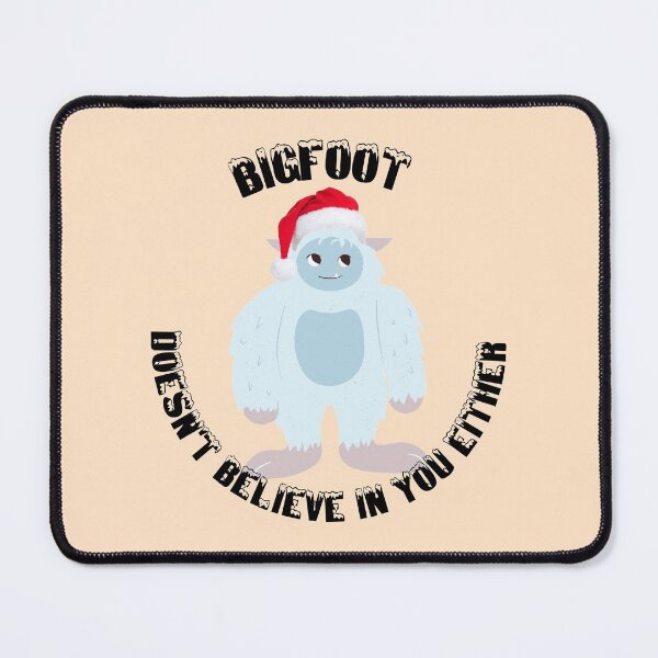 Item preview, Bigfoot Doesn't Believe In You Either Small Cute Ape In Peach Color designed and sold by LuckyKermit.