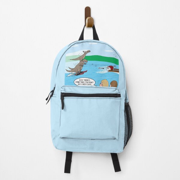 Item preview, T-Rex Waterskiing Team designed and sold by Out to Lunch Cartoons and More.