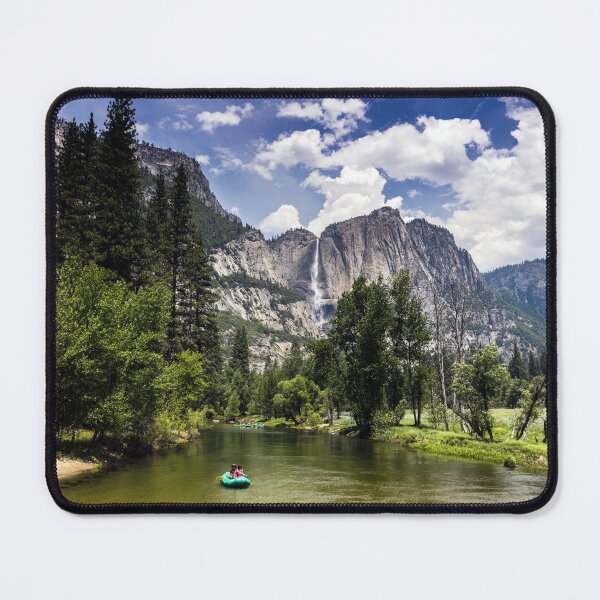 Item preview, The Merced River leading toward Lower Yosemite Fall at Yosemite National Park spans eastern portions of Tuolumne, Mariposa and Madera counties in California designed and sold by OrcaNature.