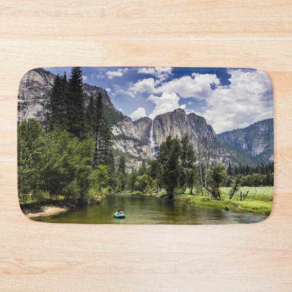 Item preview, The Merced River leading toward Lower Yosemite Fall at Yosemite National Park spans eastern portions of Tuolumne, Mariposa and Madera counties in California designed and sold by OrcaNature.