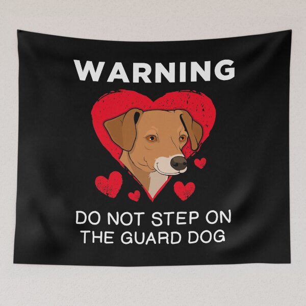Item preview, Funny Warning Chiweenie Guard Dog Pet Owner graphic designed and sold by jakehughes2015.