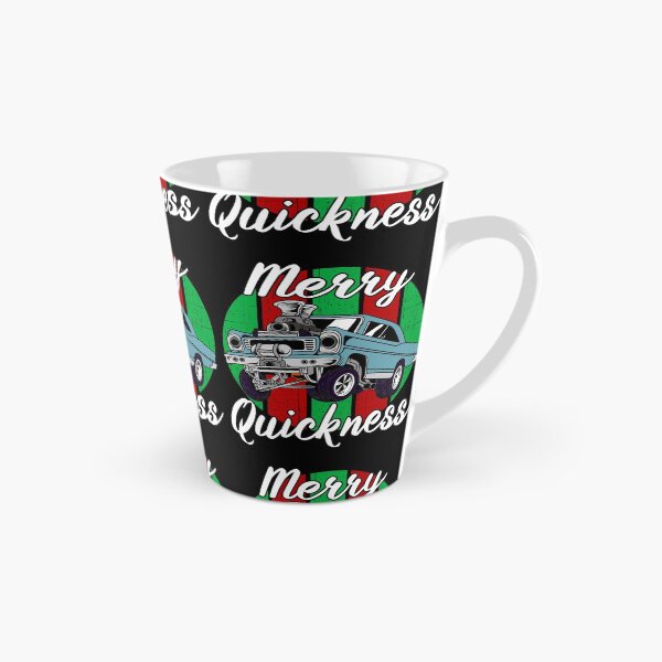 Item preview, Merry Quickness Funny Christmas Vintage Hotrod Muscle Car designed and sold by CharJens.