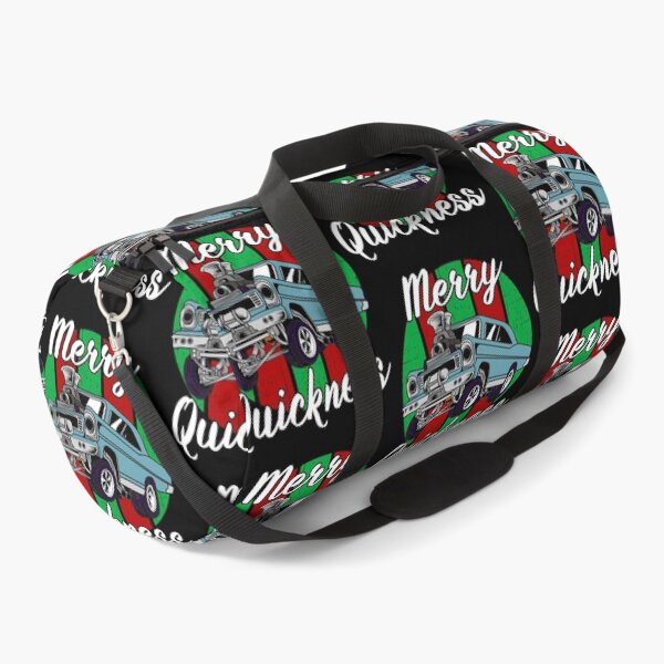 Item preview, Merry Quickness Funny Christmas Vintage Hotrod Muscle Car designed and sold by CharJens.