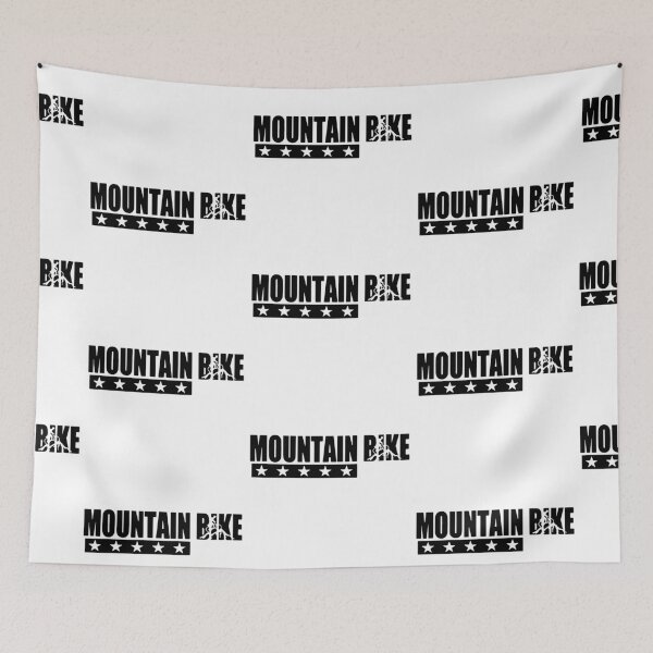 Item preview, Mountain Bike Heartbeat Funny Biker Bicycle Cycling Art Design Happy Apparel Essential Inspiration Joy Mood Funny designed and sold by DesignByHeartUK.