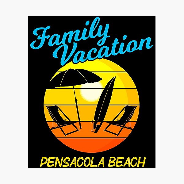 Item preview, Florida Family Vacation Pensacola Beach graphic designed and sold by jakehughes2015.