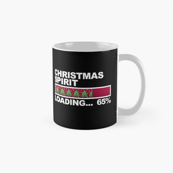 Item preview, Christmas Spirit Loading Funny Holiday Season Cheer Graphic designed and sold by GO SHIRT-TEE.