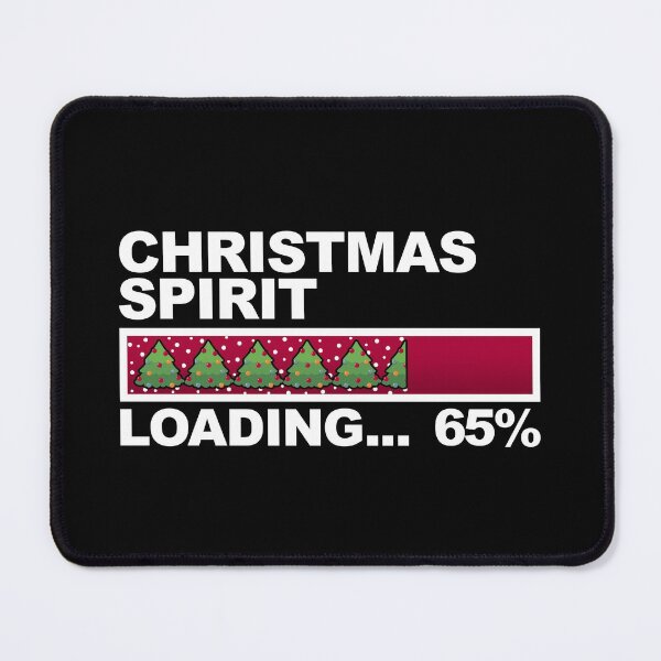 Item preview, Christmas Spirit Loading Funny Holiday Season Cheer Graphic designed and sold by GO SHIRT-TEE.
