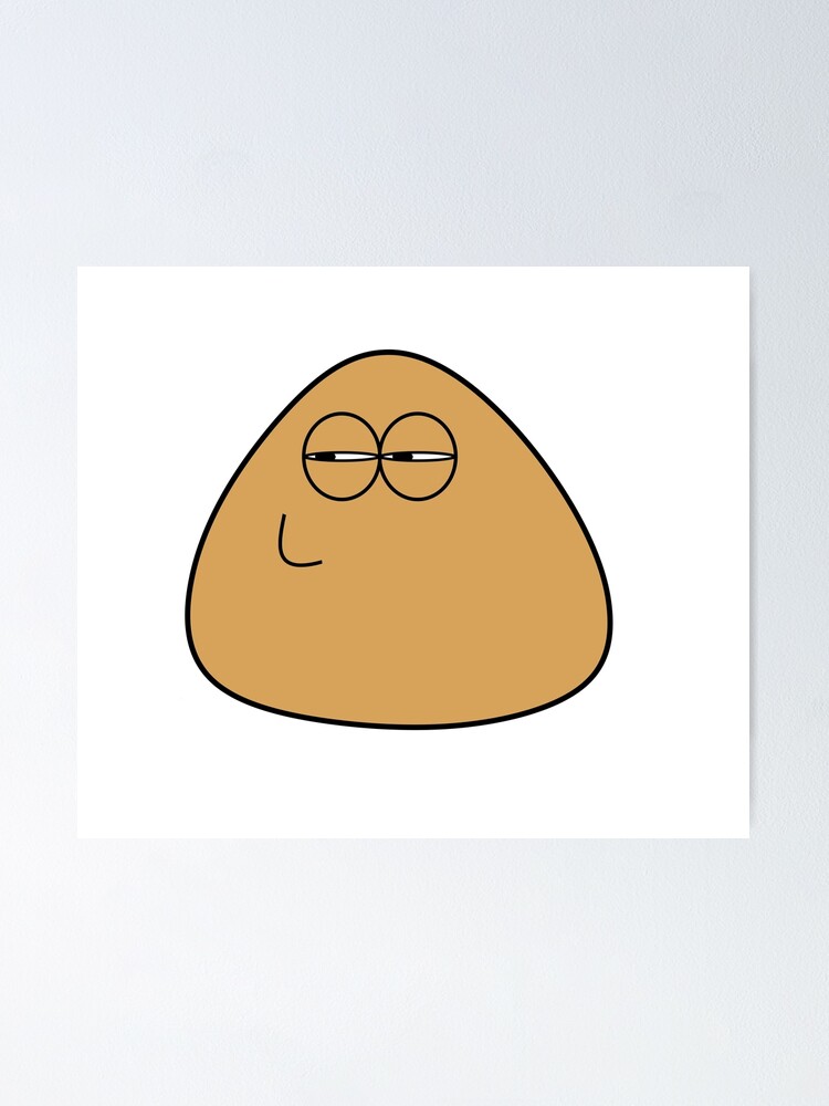 Pou Sad Poster by Pintoranimation