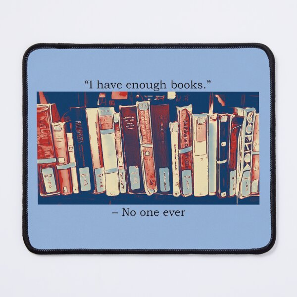Item preview, Enough Books designed and sold by Thinklings.