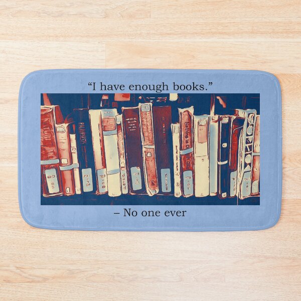 Item preview, Enough Books designed and sold by Thinklings.