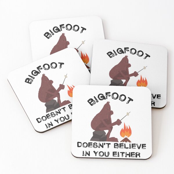 Item preview, Bigfoot Doesn't Believe In You Either Campfire designed and sold by LuckyKermit.