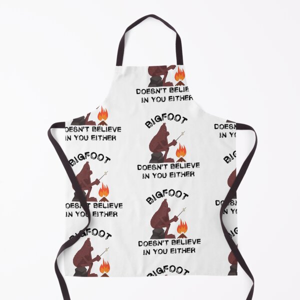Item preview, Bigfoot Doesn't Believe In You Either Campfire designed and sold by LuckyKermit.