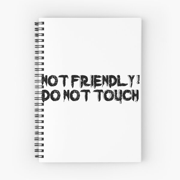 Item preview, Not Friendly Do Not Touch - Funny Social Distancing Dog Design Gift Idea designed and sold by Prince - Bestseller ★★★★★.