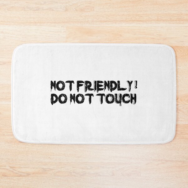 Item preview, Not Friendly Do Not Touch - Funny Social Distancing Dog Design Gift Idea designed and sold by Prince - Bestseller ★★★★★.