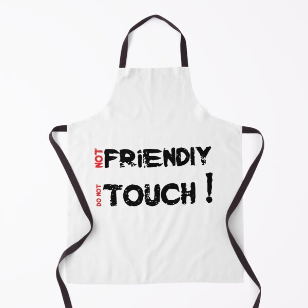 Item preview, Not Friendly Do Not Touch - Funny Social Distancing Dog Design Gift Idea designed and sold by Prince - Bestseller ★★★★★.
