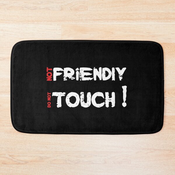 Item preview, Not Friendly Do Not Touch - Funny Social Distancing Dog Design Gift Idea For Halloween designed and sold by Prince - Bestseller ★★★★★.