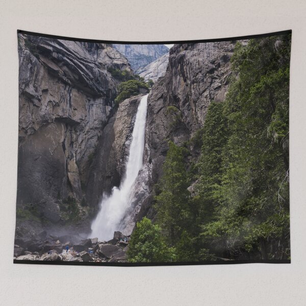 Item preview, Waterfall at Yosemite National Park, California designed and sold by OrcaNature.