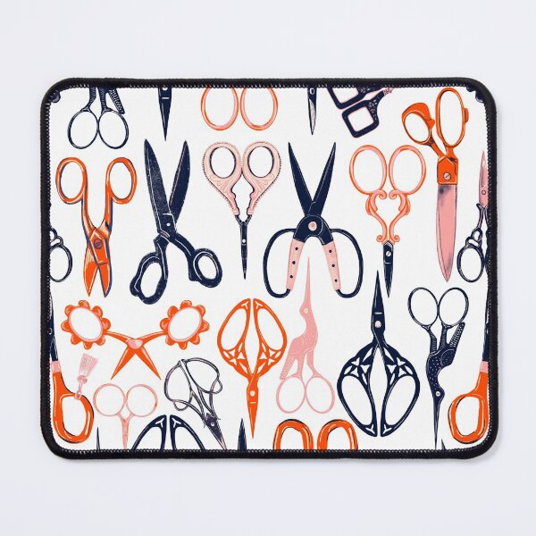 Item preview, Scissors retro pattern designed and sold by Papergrape.