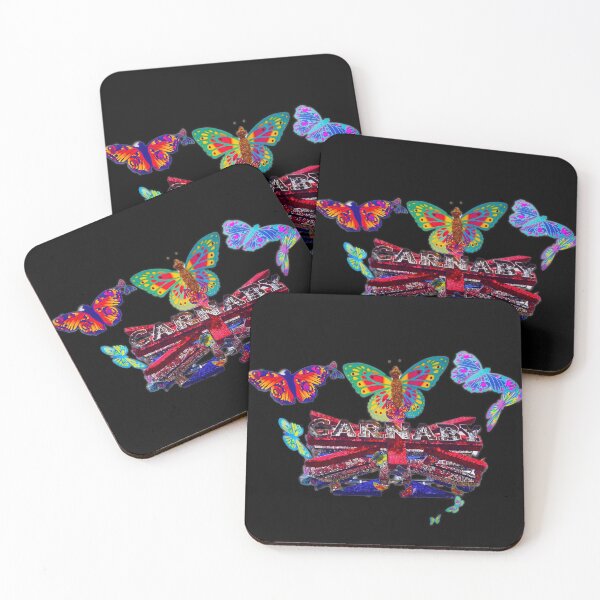 Item preview, Carnaby Street Butterfly Decorations (Black) designed and sold by jonfun1.
