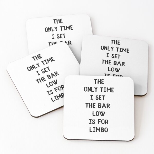 Item preview, I set the bar low for limbo - Funny Work Office Meeting Humor designed and sold by Witfulwisdom.