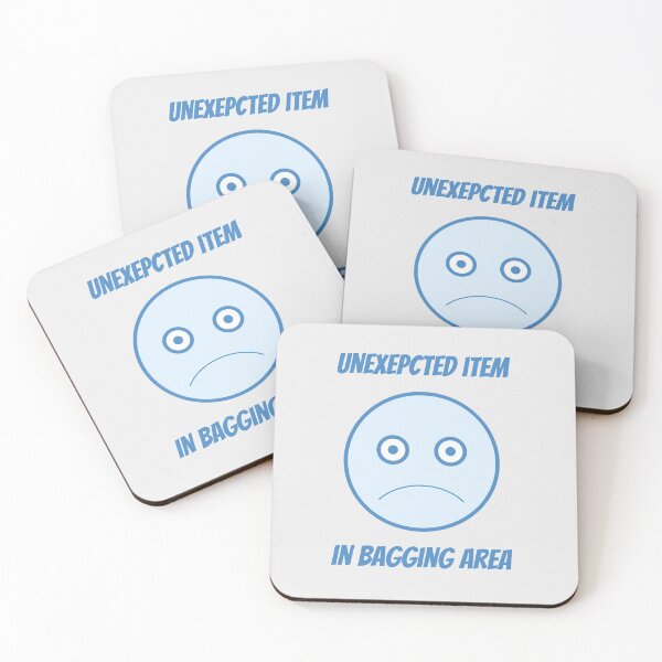 Item preview, Unexpected Item in Bagging Area designed and sold by PaulArden.