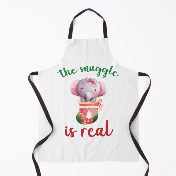Item preview, The snuggle is real, Baby Elephant, Christmas designed and sold by stickmeok.