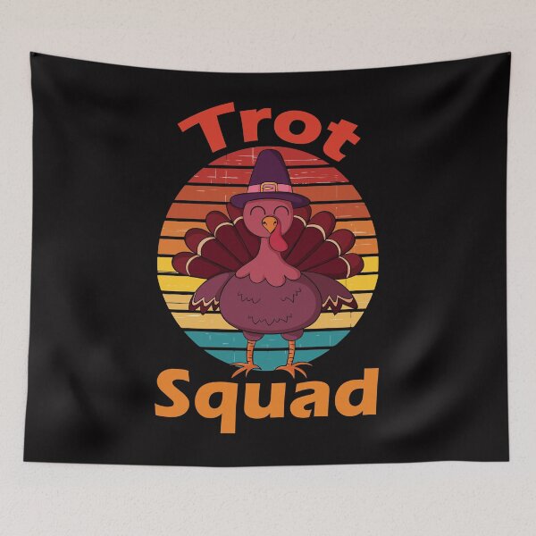 Item preview, Funny Trot Squad Turkey Pilgrim Costume turkey humor Vintage,Funny Thanksgiving,Funny Turkey,Funny Thanksgiving Turkey designed and sold by FELTA.