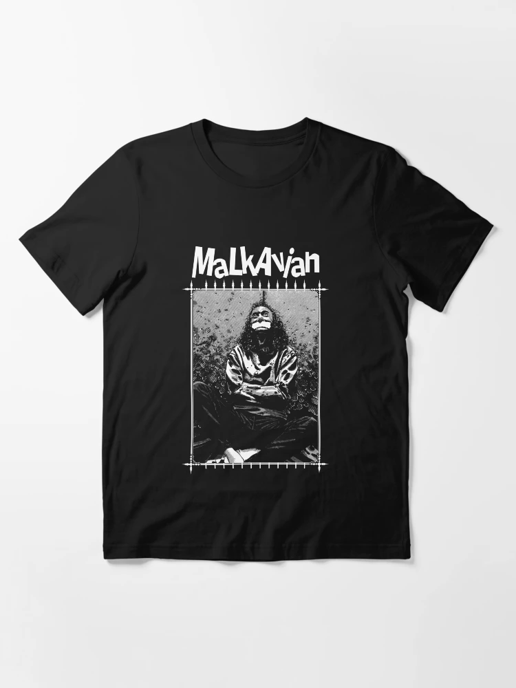 ヴィンテージ Malkavian Tシャツ 黒 フェード 大きいサイズ