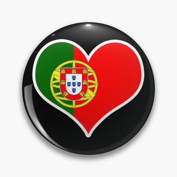 Item preview, Portugal Flag Heart designed and sold by PKHalford.