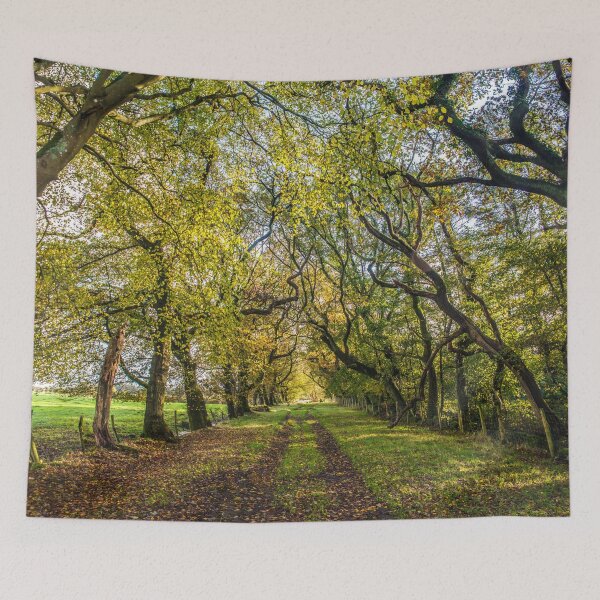 Item preview, Lawr y Lon Goed | Down The Wooded Road designed and sold by LluniauDafyddEm.