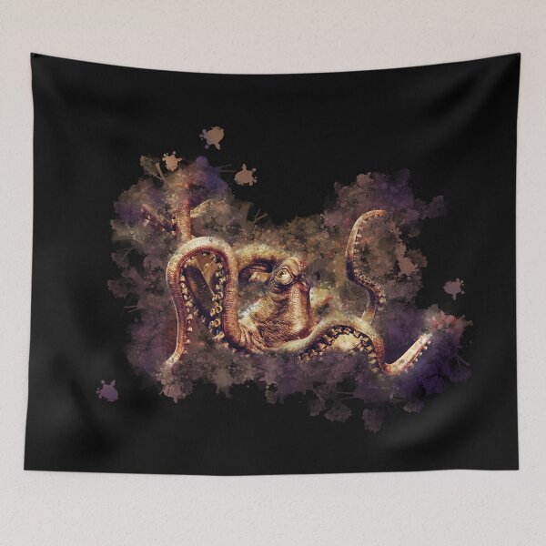 Item preview, Skeptical giant pacific octopus designed and sold by aventi24.