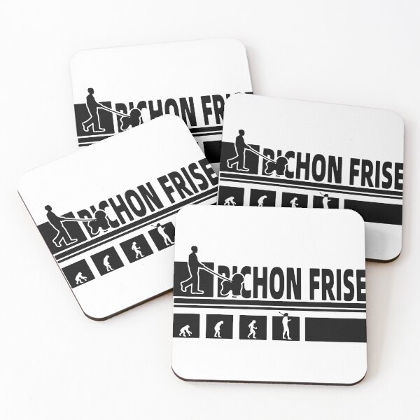 Item preview, Evolution of Dog Walker Evolution of Dichon Frise Essential Love Pet Love Dog Gift Premium Apparel Funny Holiday Xmas designed and sold by DesignByHeartUK.
