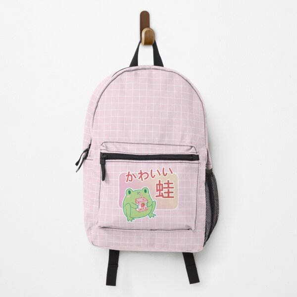 Item preview, Kawaii Strawberry Milk Frog designed and sold by ElectricFangs.