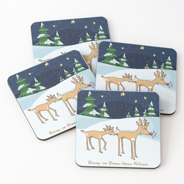 Item preview, Barney the Brown-Nosed Reindeer... designed and sold by 451Design.