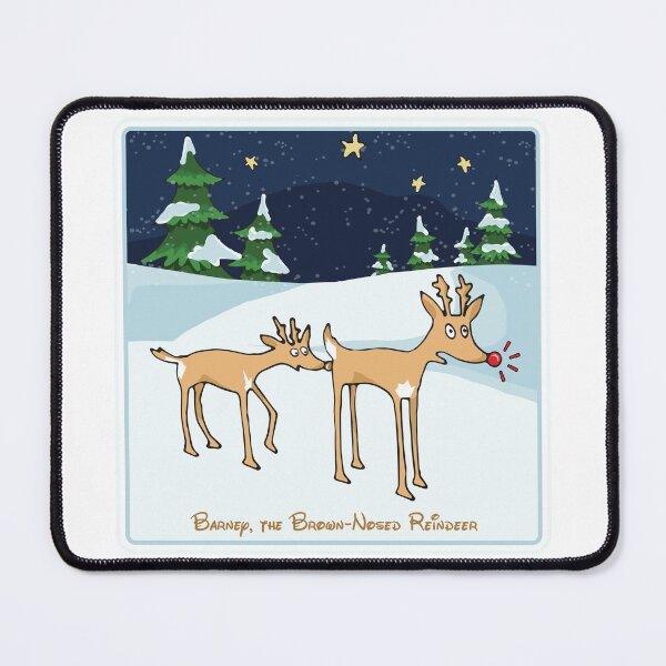 Item preview, Barney the Brown-Nosed Reindeer... designed and sold by 451Design.