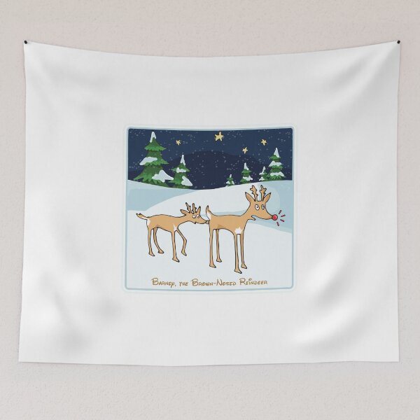 Item preview, Barney the Brown-Nosed Reindeer... designed and sold by 451Design.