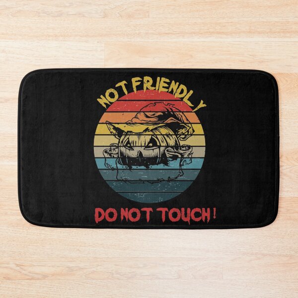 Item preview, Copy of Not Friendly Do Not Touch - Social Distancing Retro Vintage Sunset Scary Pumpkin Design Gift Idea For Halloween designed and sold by Prince - Bestseller ★★★★★.