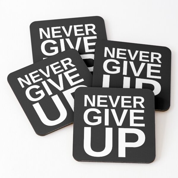 Item preview, Never Give Up designed and sold by KingsManKind.
