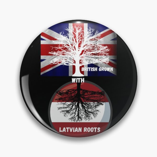Item preview, British Grown with Latvian roots - English designed and sold by LukjanovArt.