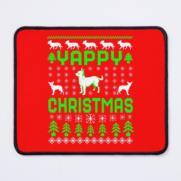 Item preview, Yappy Christmas, Christmas Dog Chihuahua Pattern designed and sold by ACC .