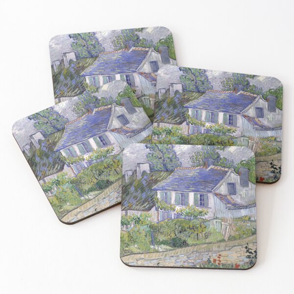 Item preview, Houses at Auvers designed and sold by amonarte.